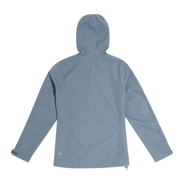 Storm Jacket Grey back hood up