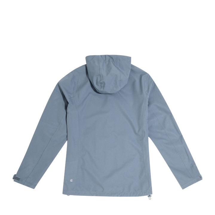 Storm Jacket Grey back hood down