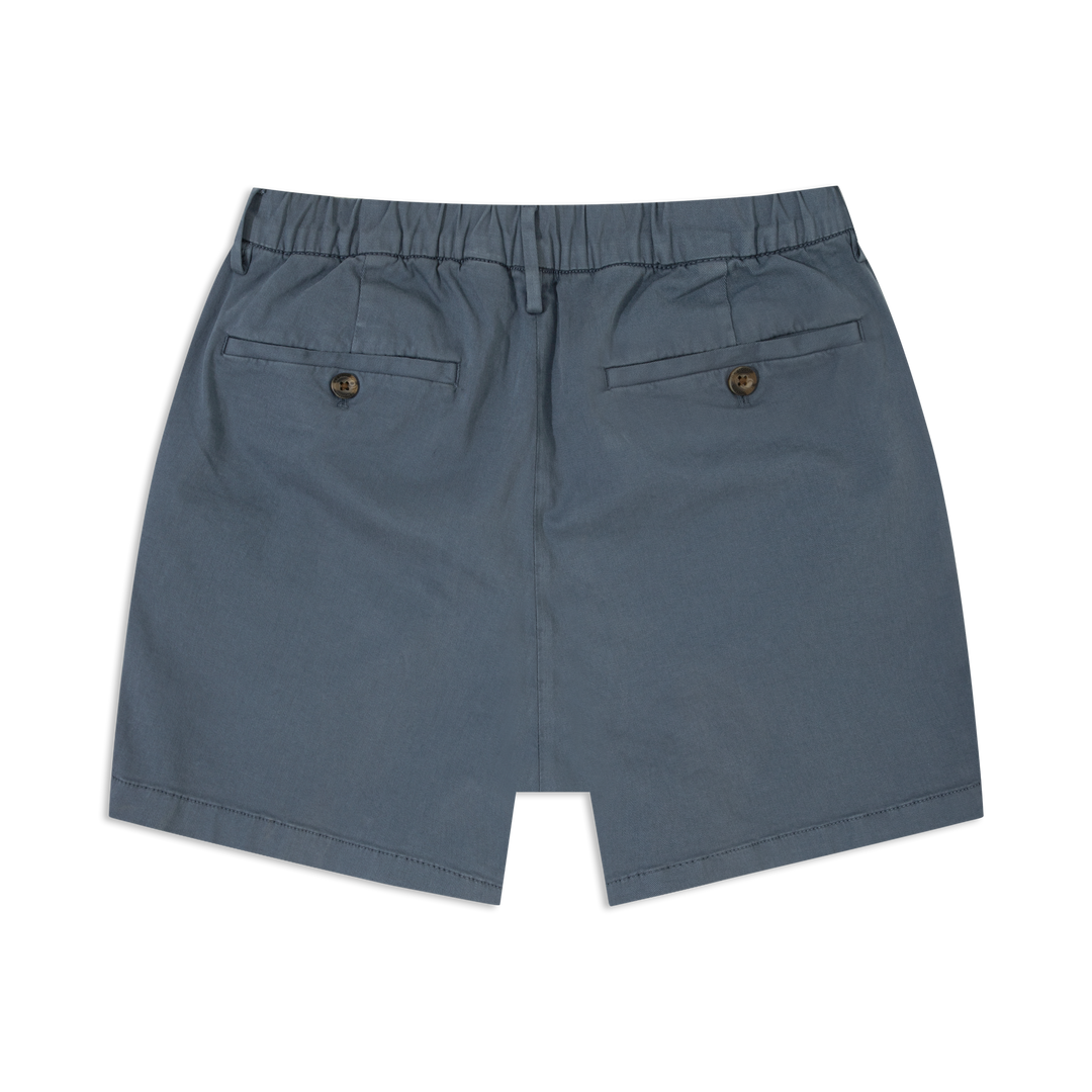 Stretch Chino Short 5" Flint back