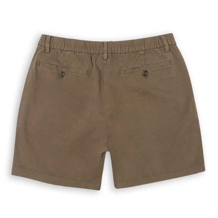 Stretch Chino Short 5" Desert back 