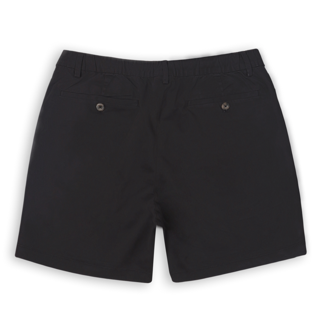 Stretch Chino Short 7" Black back