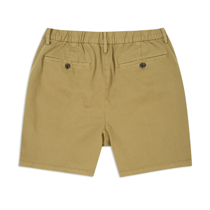 Stretch Chino Short 7" British Khaki back