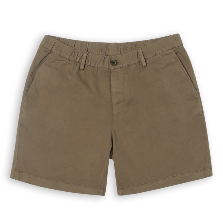 Stretch Chino Short 7" Desert front