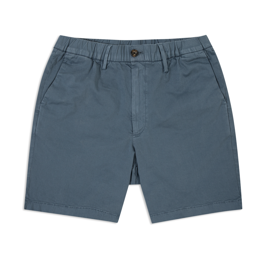 Stretch Chino Short 7" Flint front