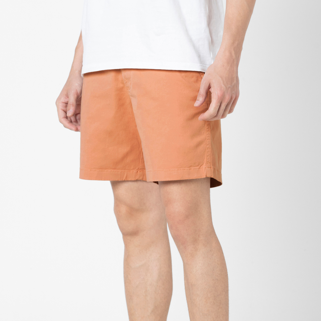 Stretch Short 7" Light Clay side on model