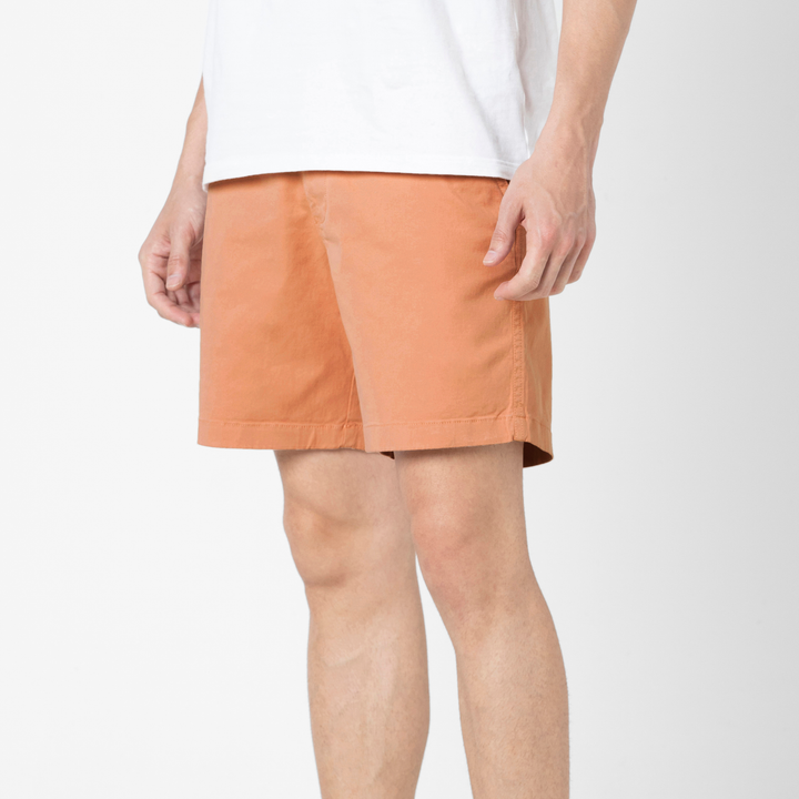 Stretch Short 7" Light Clay side on model