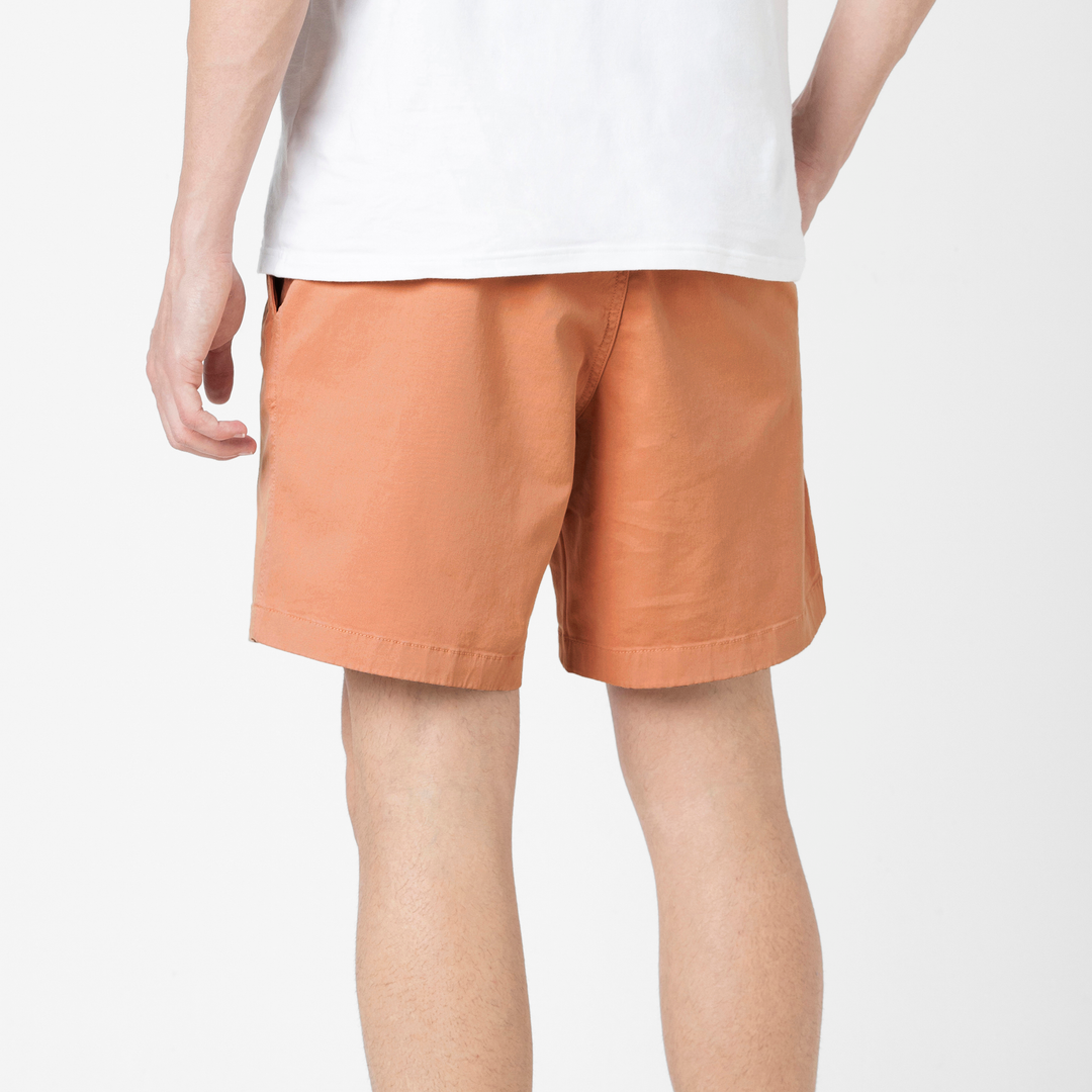 Stretch Short 7" Light Clay back on model
