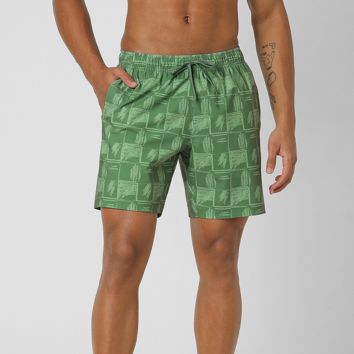 Stretch Swim 7" Everglades front on model