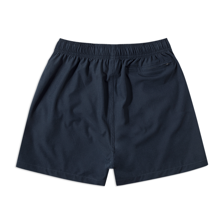 Stretch Swim Solid 5.5" Navy back