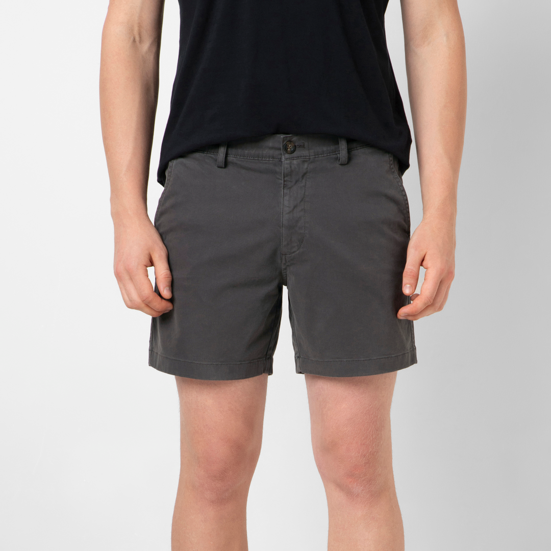 Stretch Short 5.5" Shadow front on model