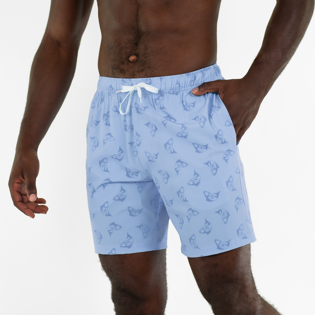 Stretch Swim 7" Bonita front on model