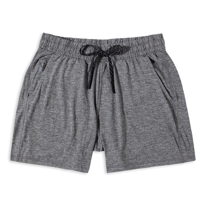 Tech Short 5" Grey front