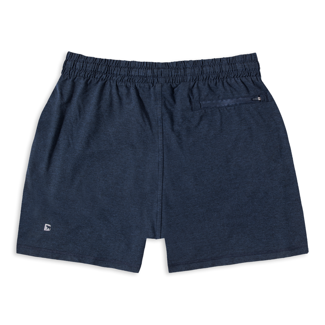 Tech Short 5" Navy back