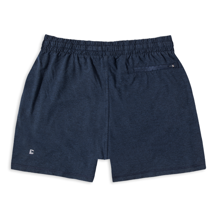 Tech Short 5" Navy back