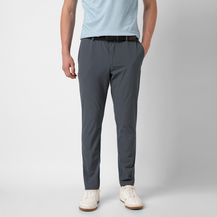 Tour Pant Dark Grey front on model