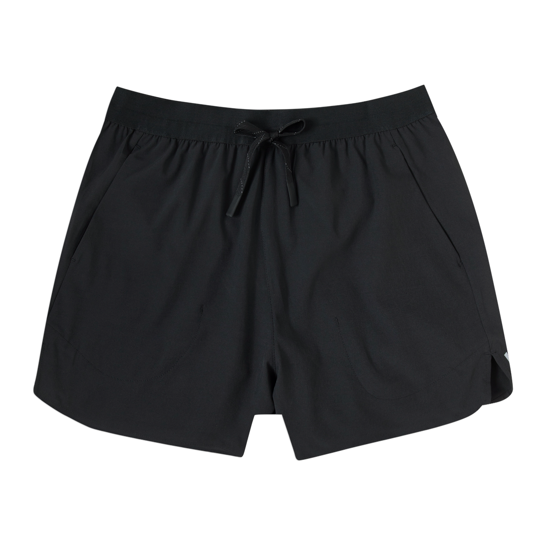 Track Short Lined 4.5" Black front
