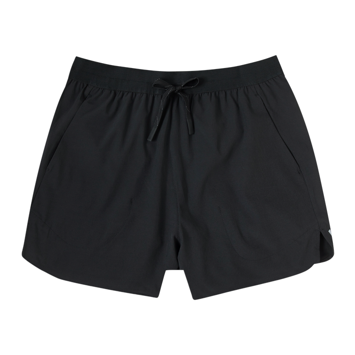 Track Short Lined 4.5" Black front