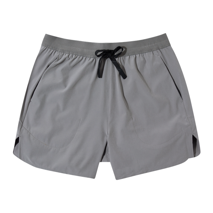 Track Short Lined 4.5" Grey front