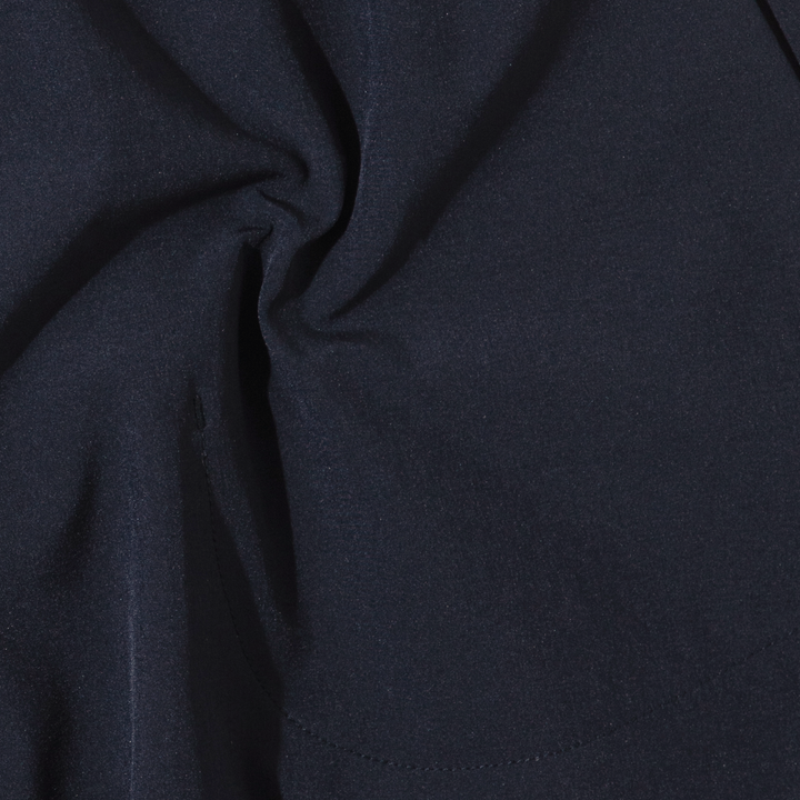 Track Short Lined 4.5" Navy close up fabric