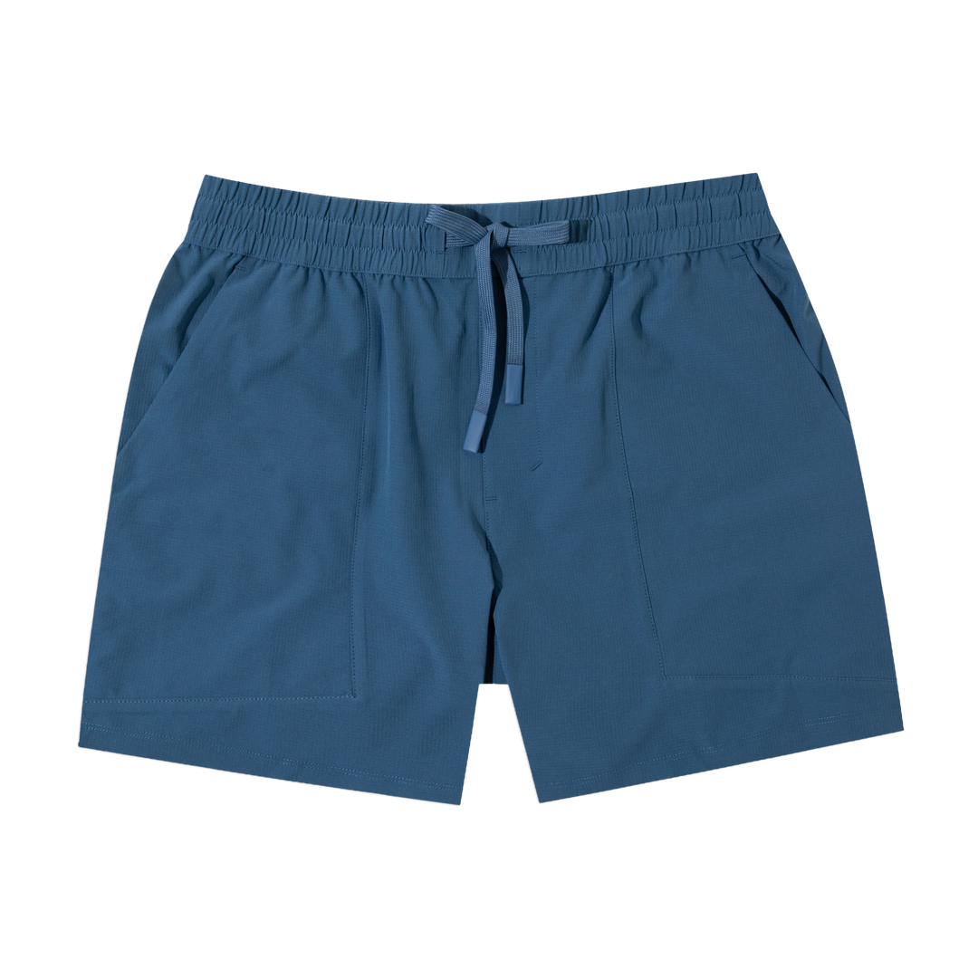 Trek Ripstop Short 5 Blue Front