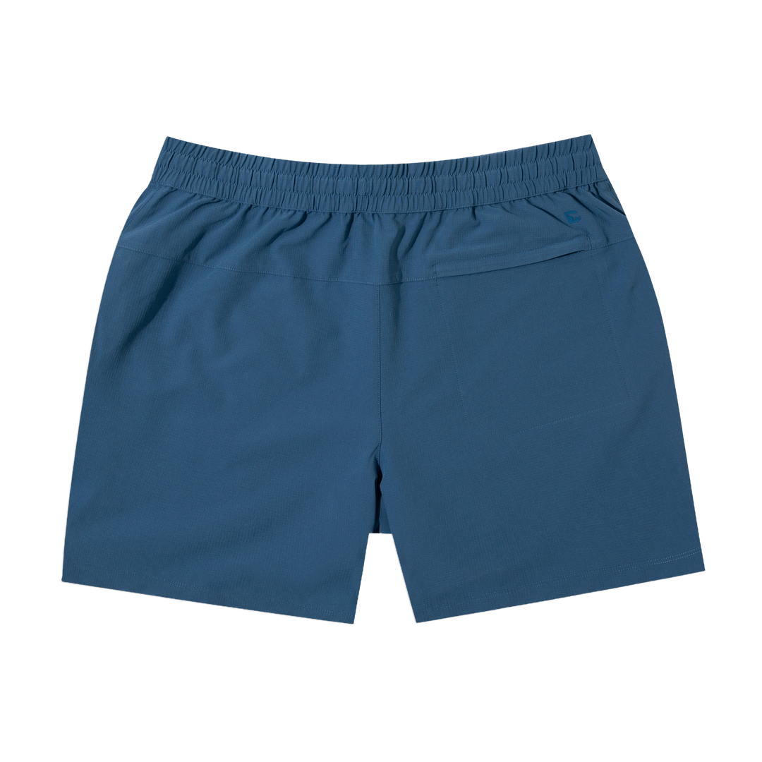 Trek Ripstop Short 5 Blue Back