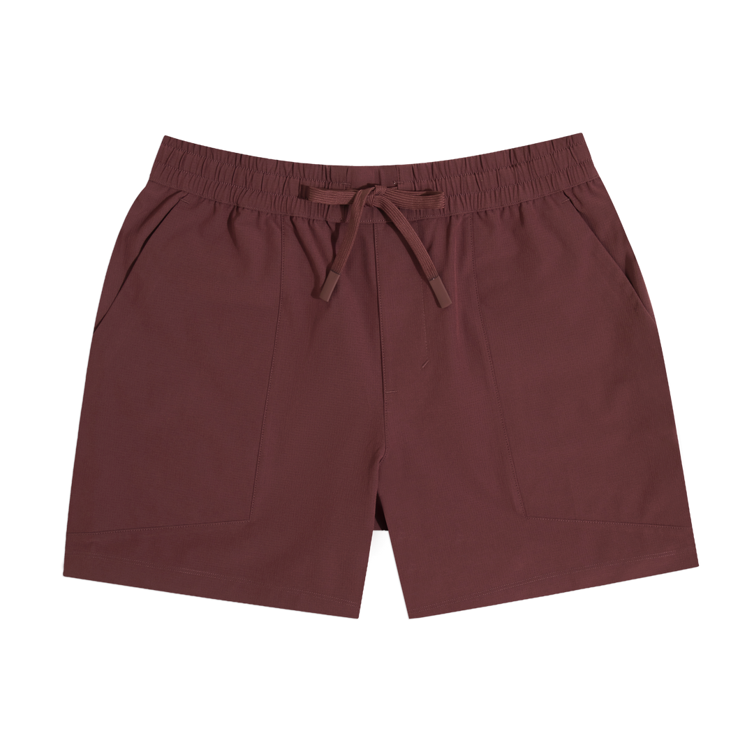 Trek Ripstop Short 5 Wine Front