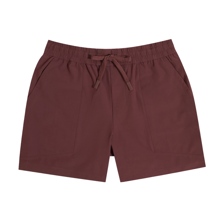 Trek Ripstop Short 5 Wine Front