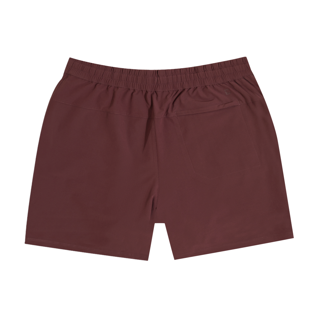 Trek Ripstop Short 5 Wine Back