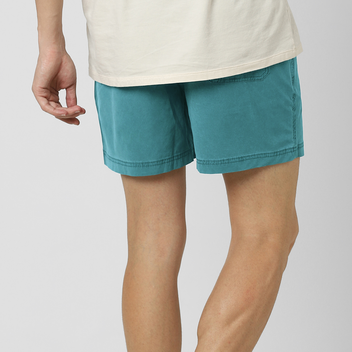 Volley Short 5 Bright Ocean back on model