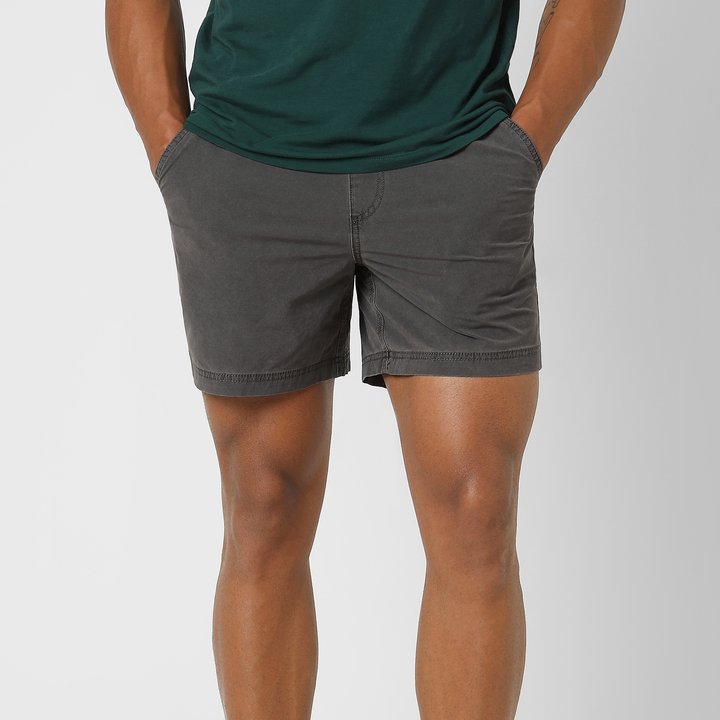 Volley Short 5" Charcoal front on model