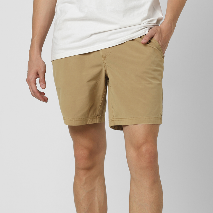 Volley Short 7" Khaki front on model