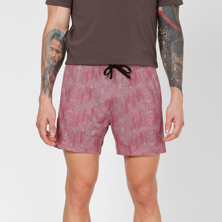Mesh Short 5.5" Bandit front on model
