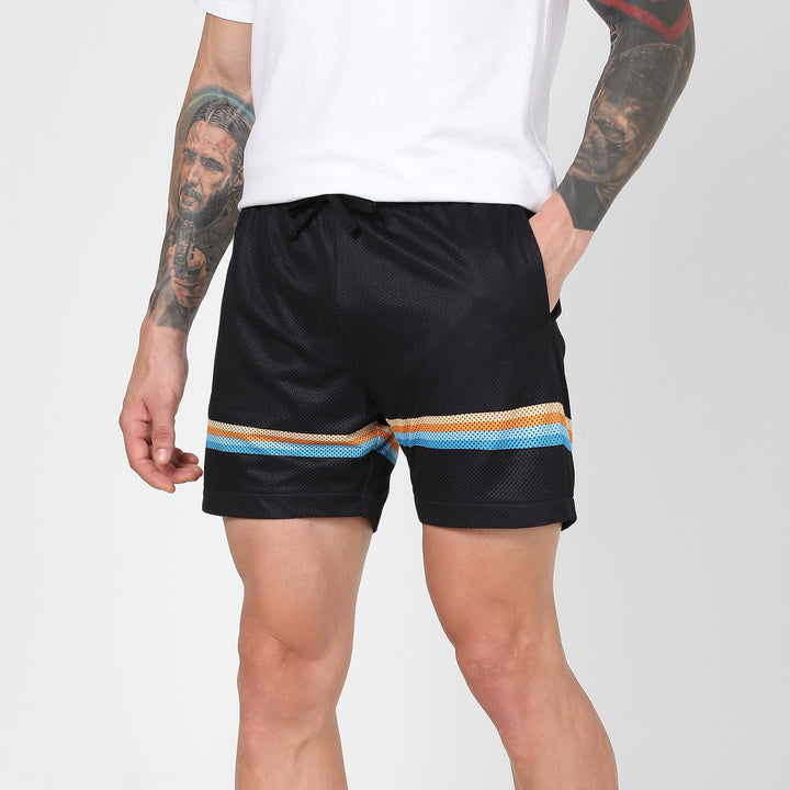 Mesh Short 5.5" Retro side on model