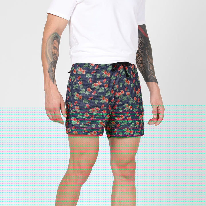 Mesh Short 5.5" Summer side on model right