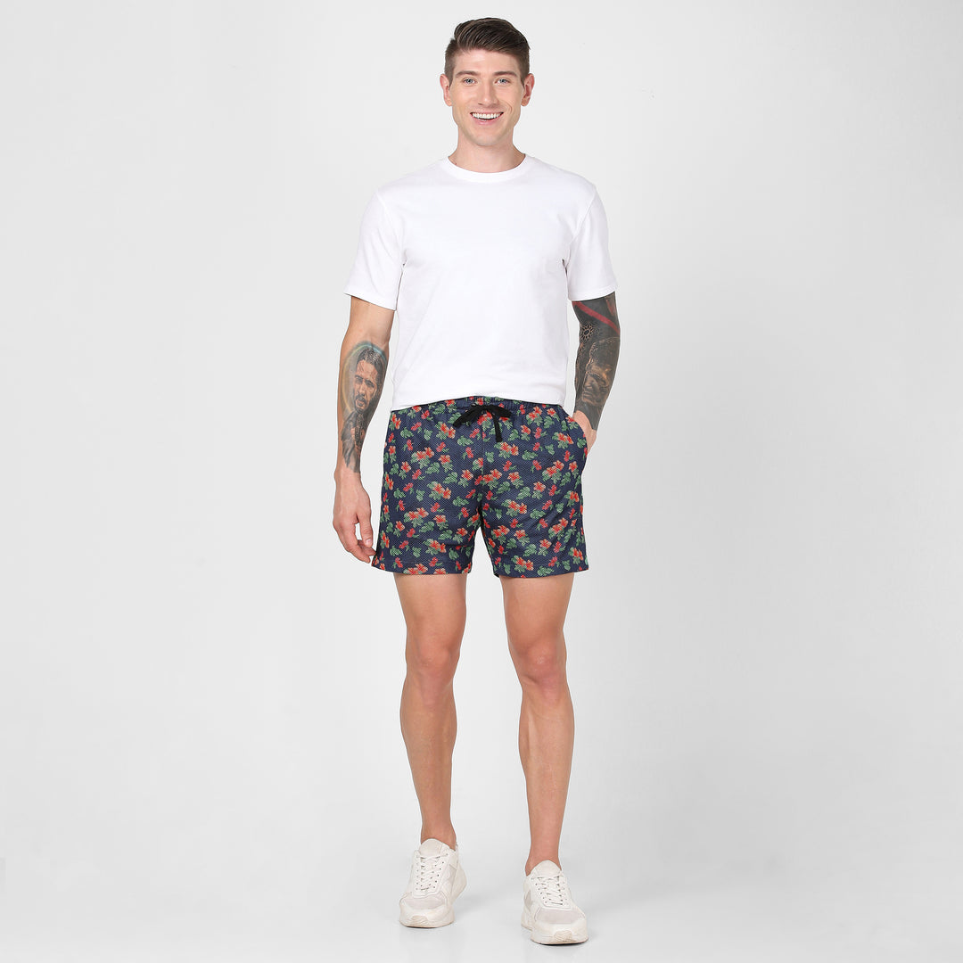 Mesh Short 5.5" Summer front full body on model