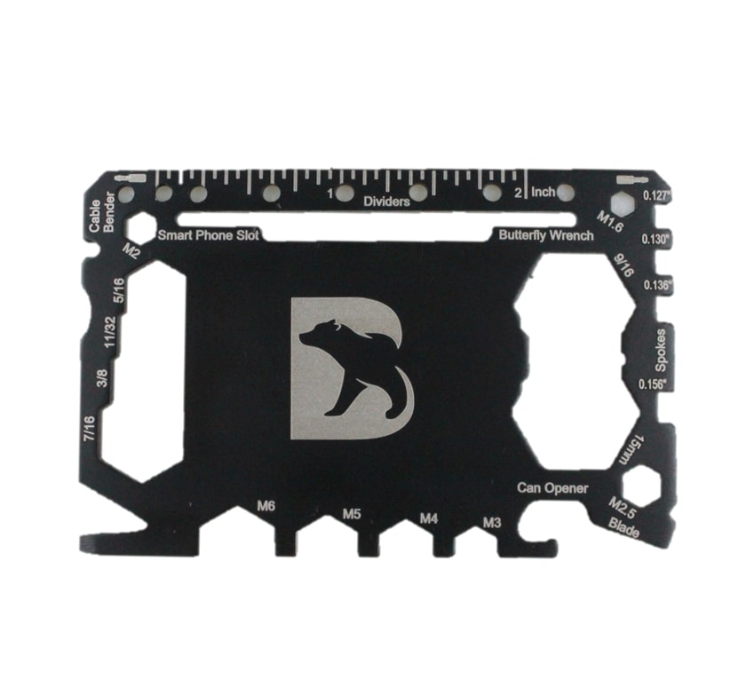 Black Multi Tool - Bearbottom Clothing
